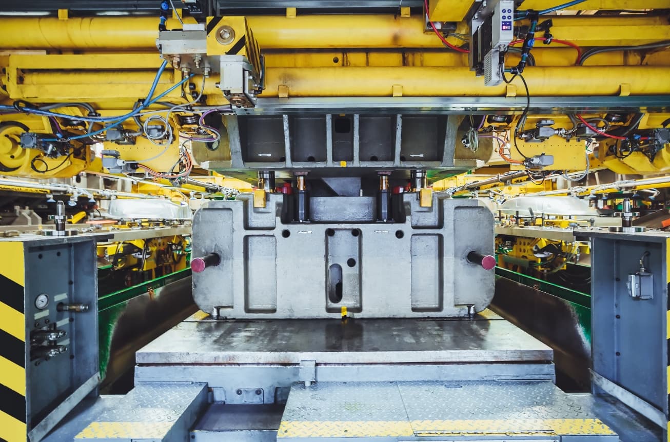 Heavy machinery assists with peak load shaving